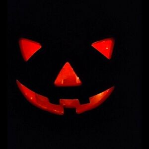 Vintage ceramic jack O' lantern